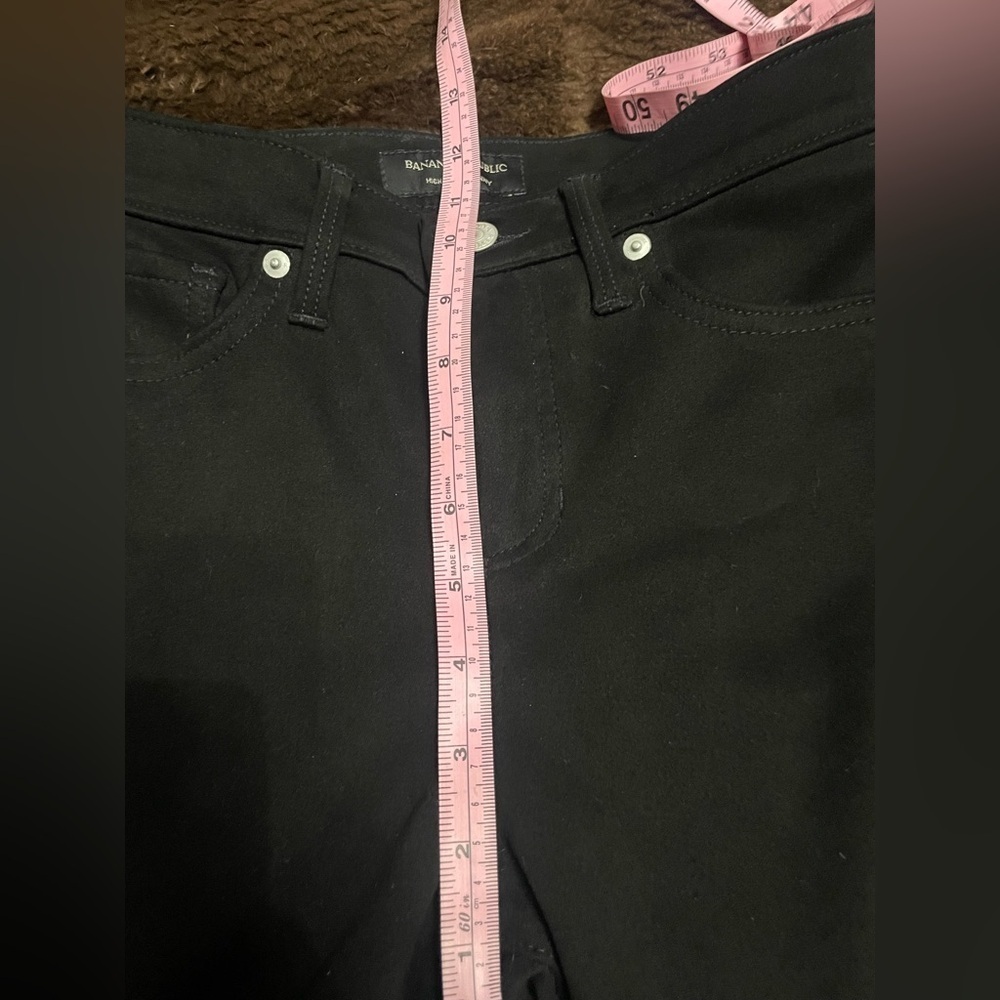 Banana Republic Velvet High Rise Pants Petite 26 - Picture 7 of 11